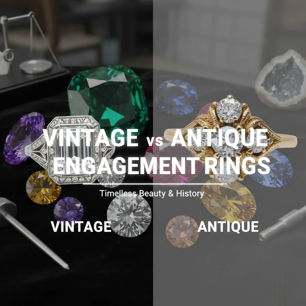 Vintage vs Antique Engagement Rings