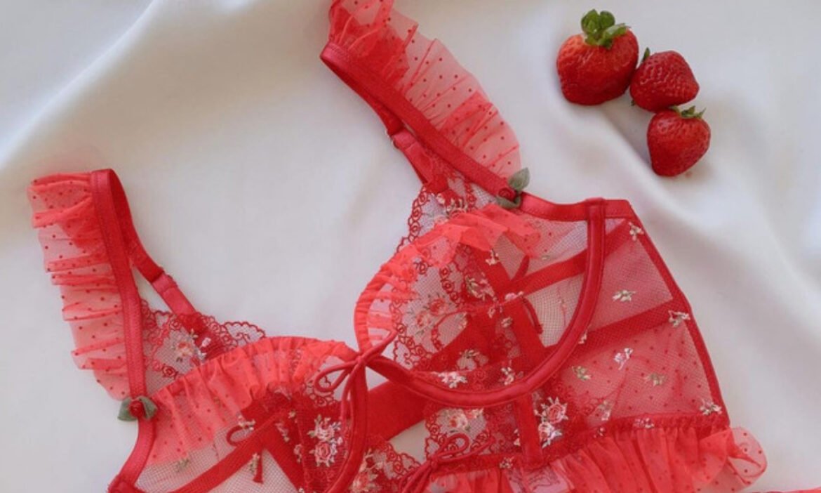 Red lingerie