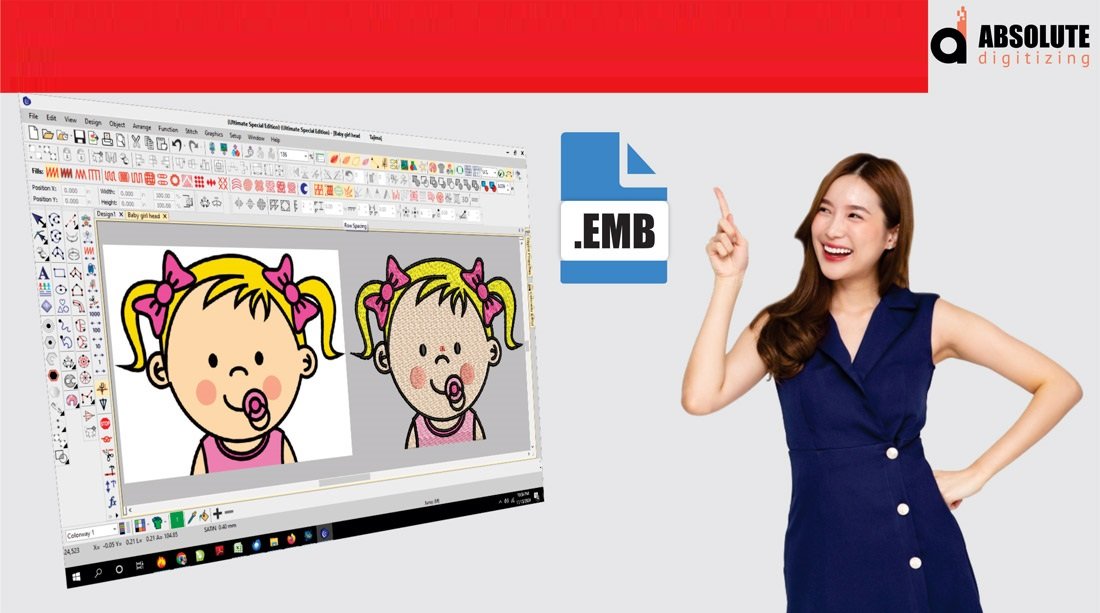 EMB Embroidery File Format
