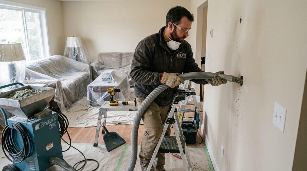 How To Insulate Walls Without Removing The Drywall