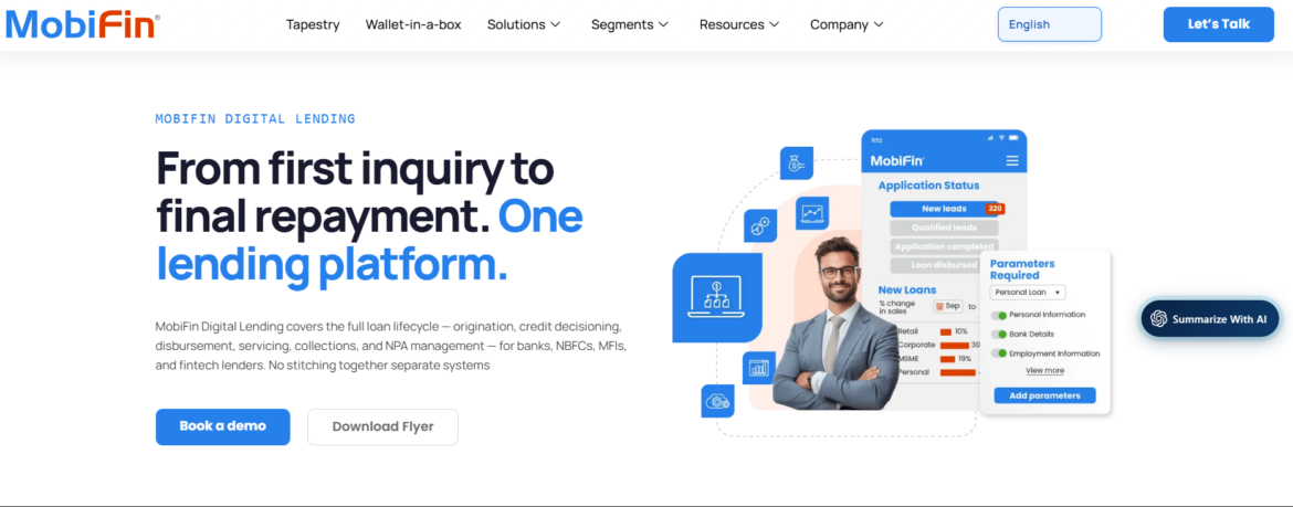 digital lending platform