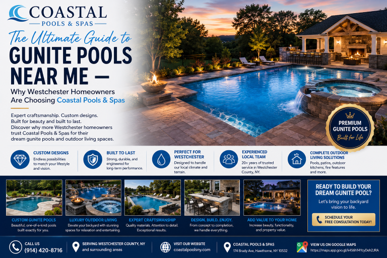 gunite pools near me