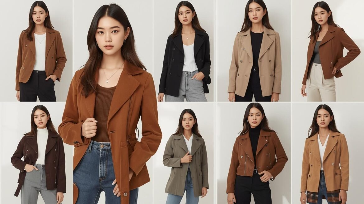 Suede Jacket Women