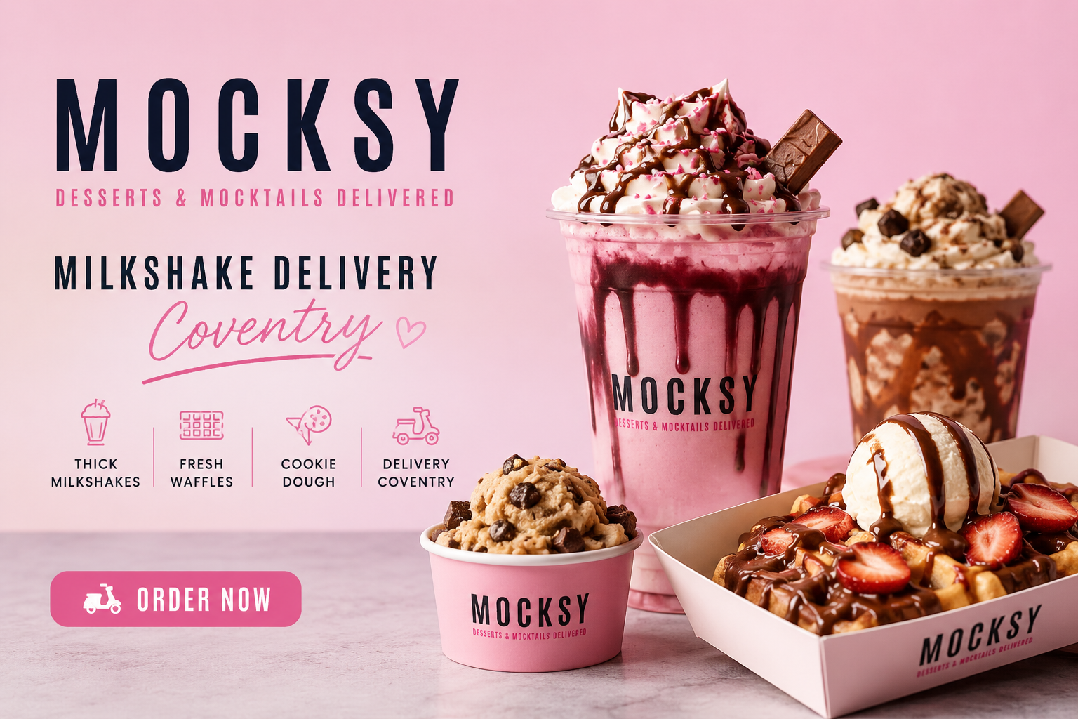 milkshake delivery Coventry