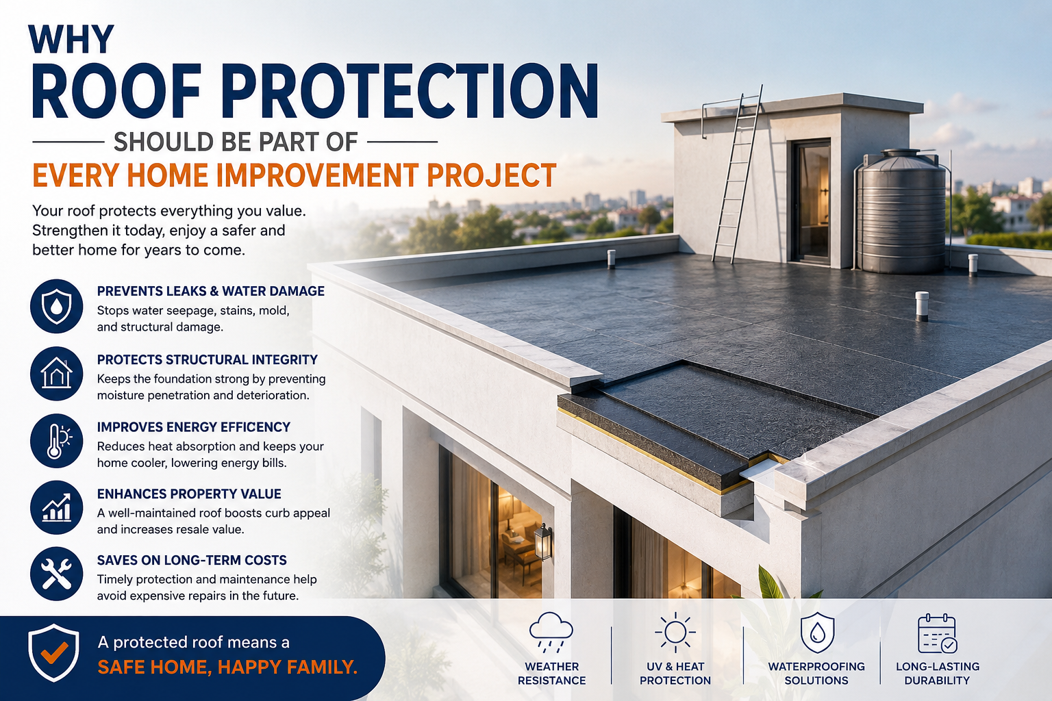 Why Roof Protection Be Part of Every Home Improvement