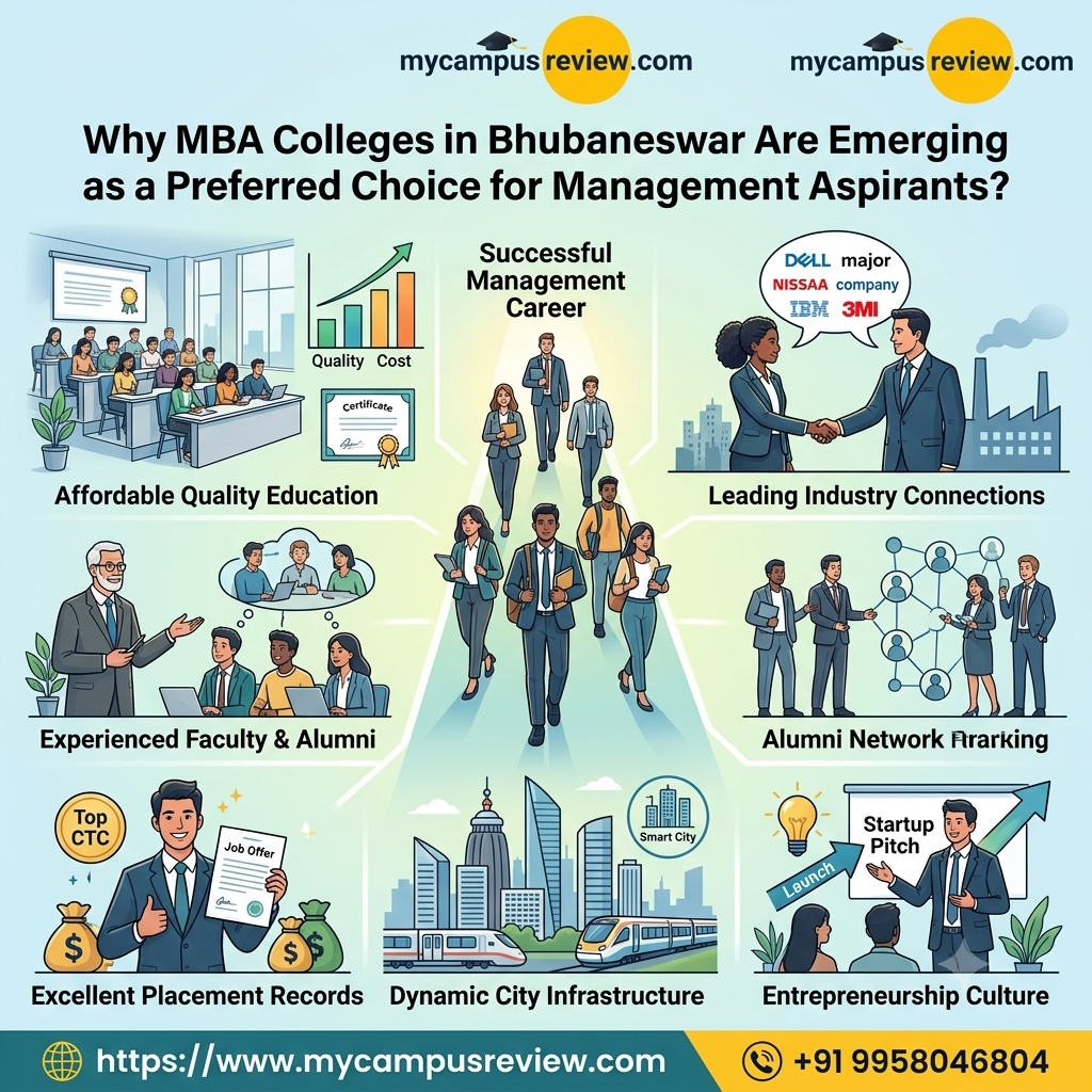 Why MBA Colleges in Bhubaneswar Are Emerging as a Preferred Choice for Management Aspirants?