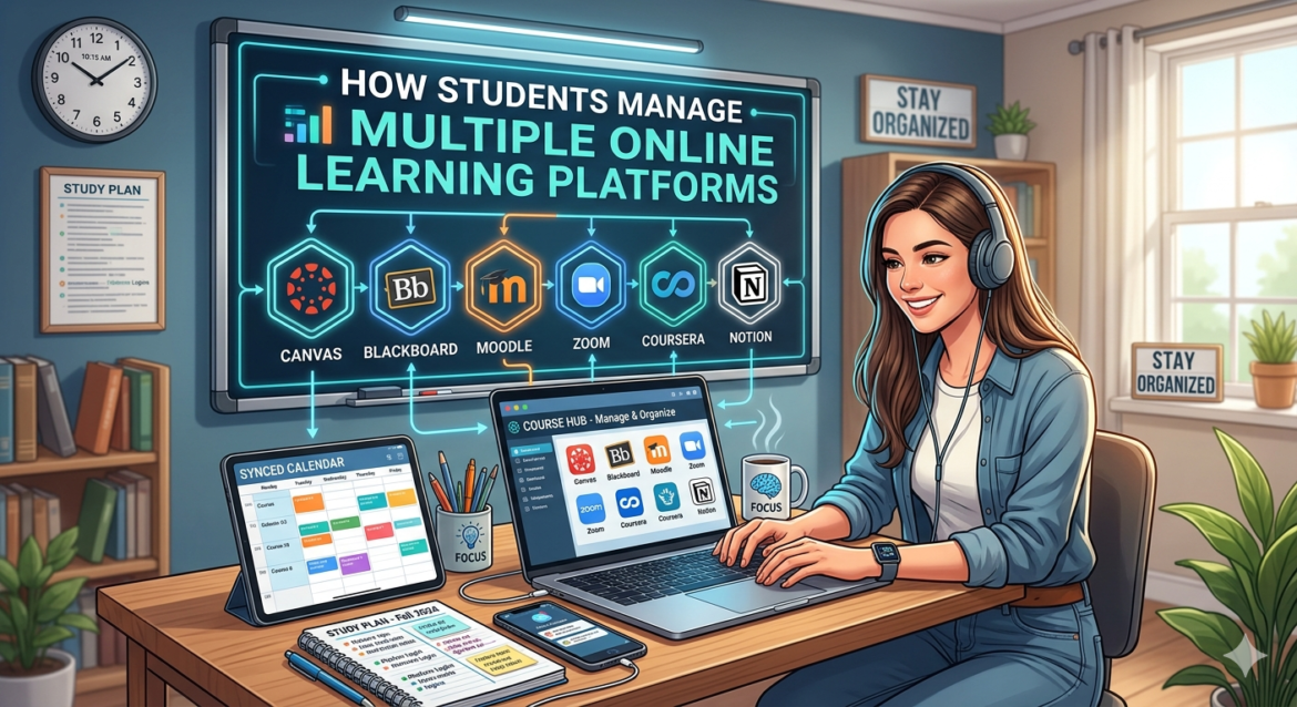 How Students Manage Multiple Online Learning Platforms