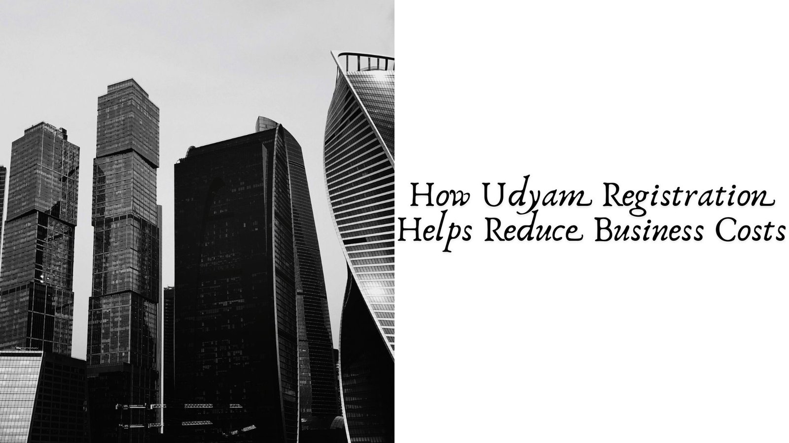 How Udyam Registration Helps Reduce Business Costs