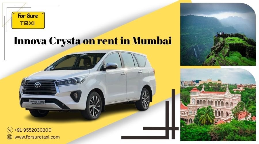 Innova Crysta on Rent in Mumbai