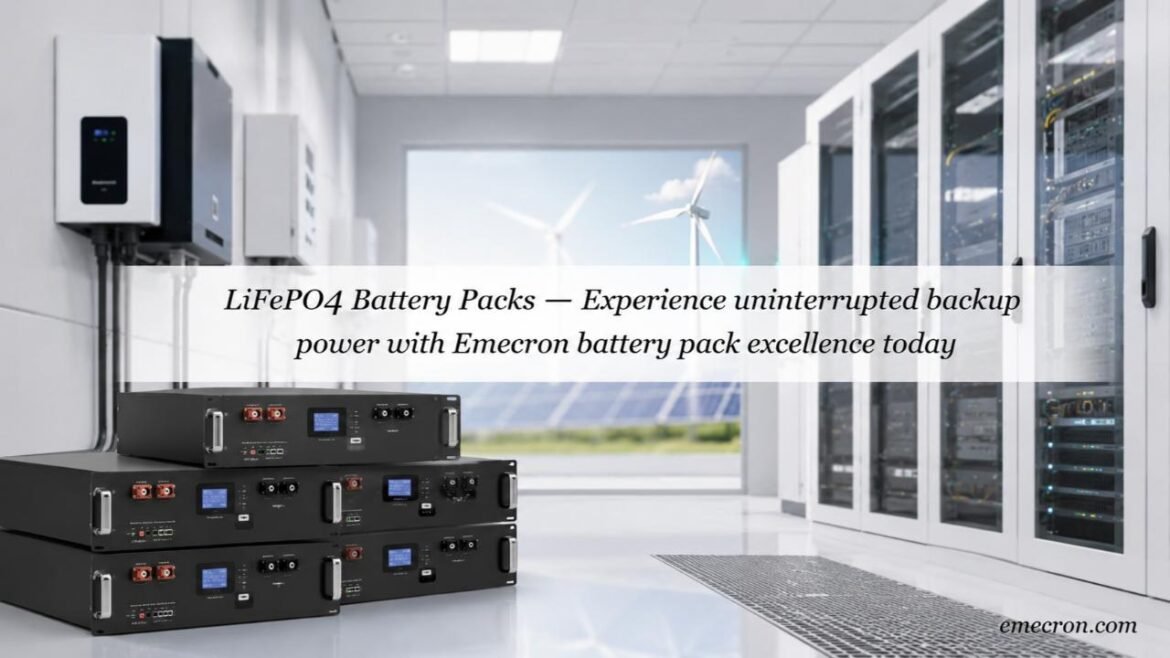 LiFePO4 Battery Packs