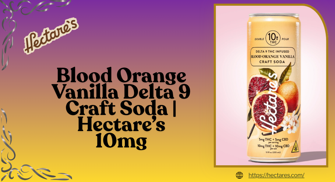 Orange vanilla soda
