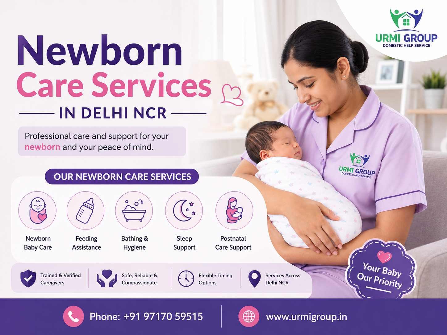 Newborn Care Services in Delhi NCR