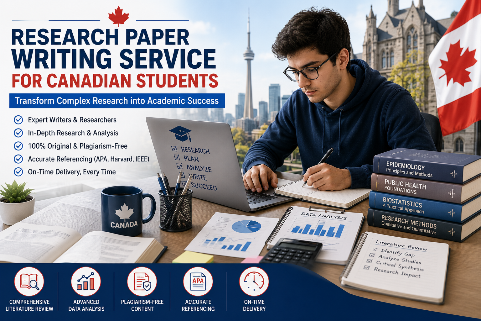 Research paper writing for Canadian students