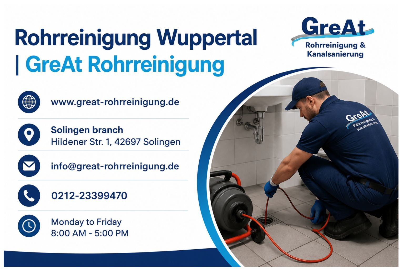 Rohrreinigung Wuppertal