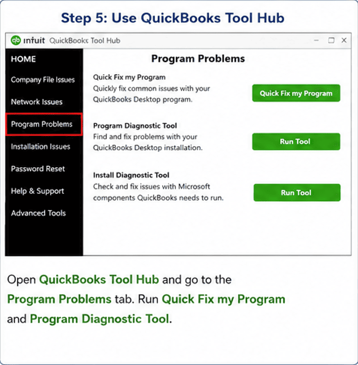 Quickbooks tool hub
