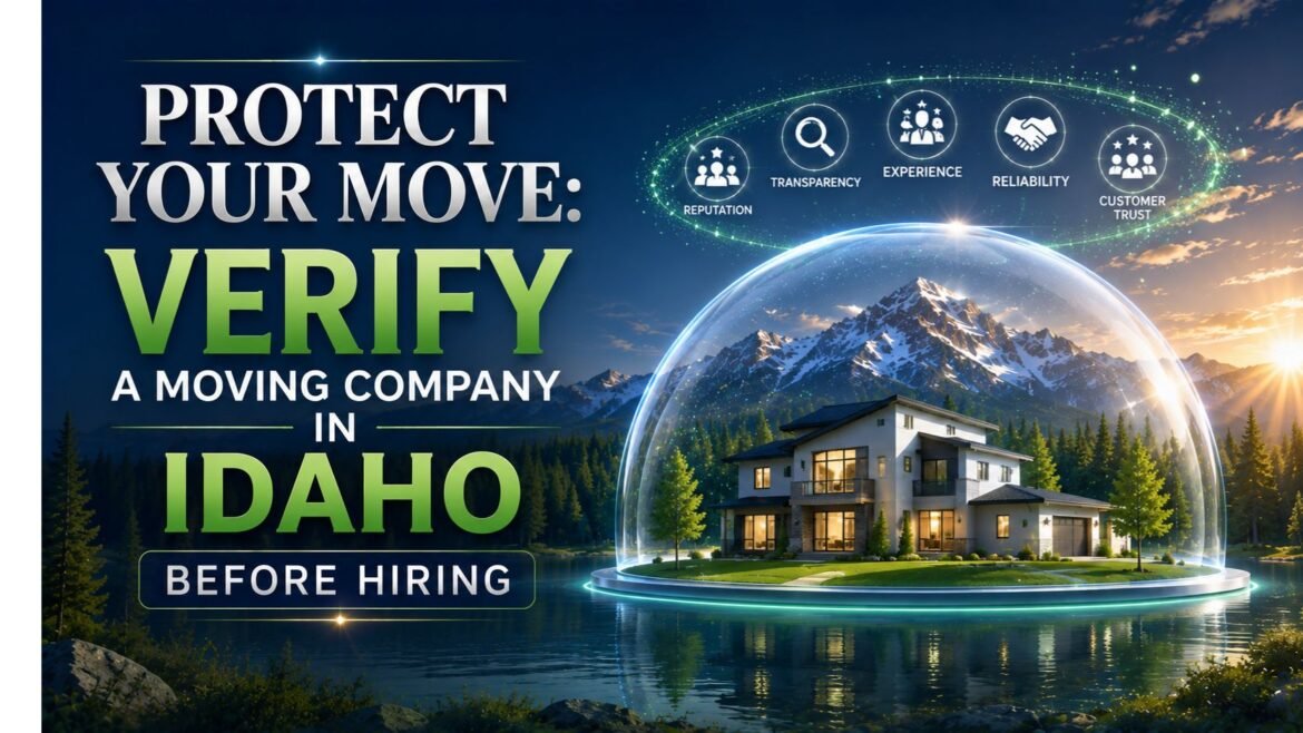 Protect Your Move Verify a Moving Company in Idaho Before Hiring
