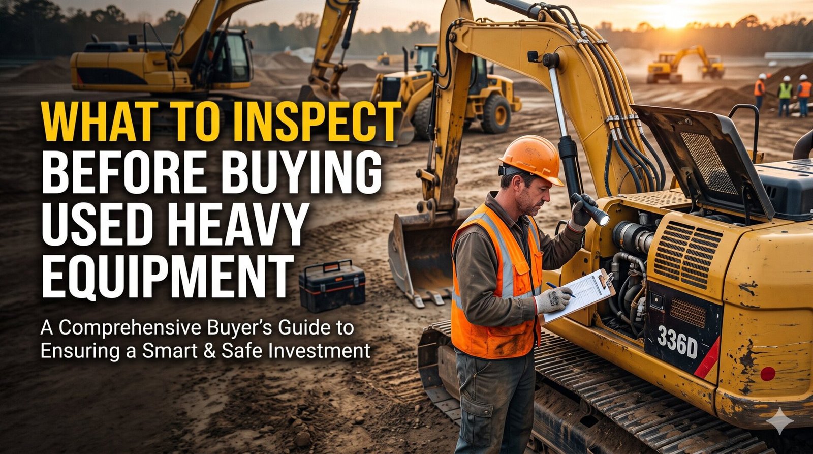 What to Inspect Before Buying Used Heavy Equipment by Galadari