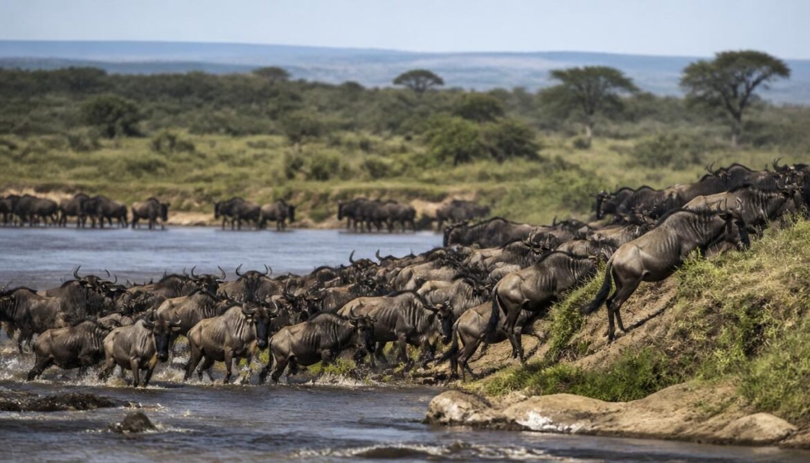 best time to see wildebeest migration