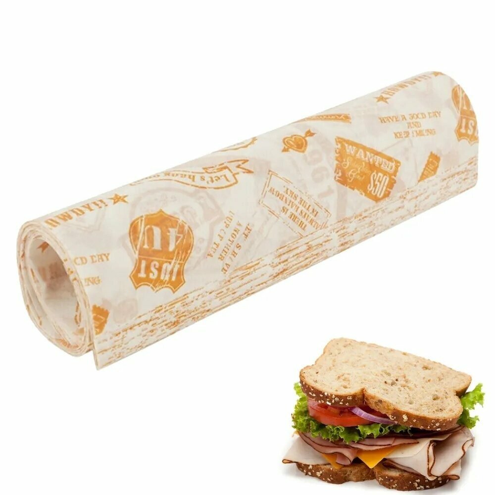 Custom sandwich paper