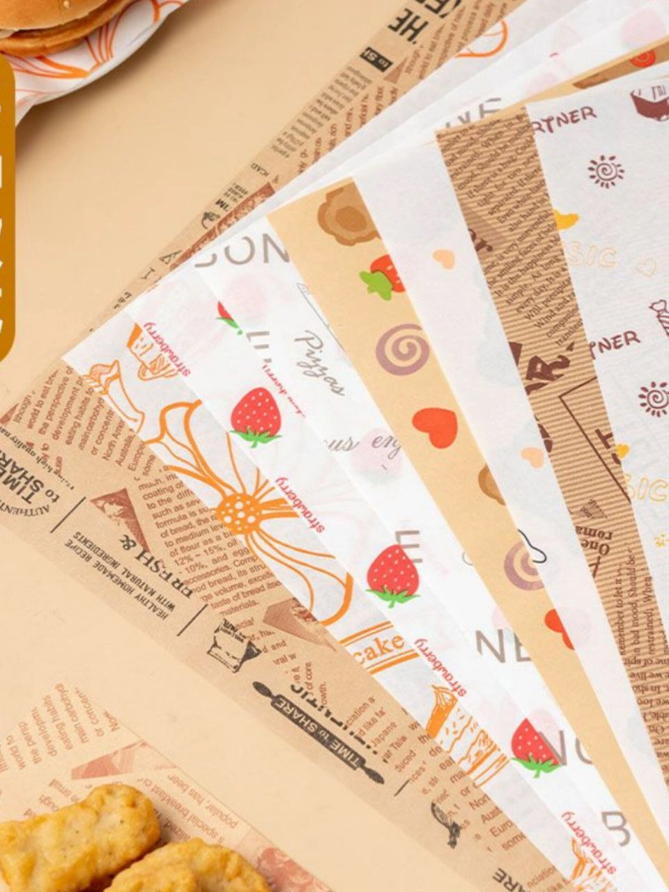 Custom hot paper