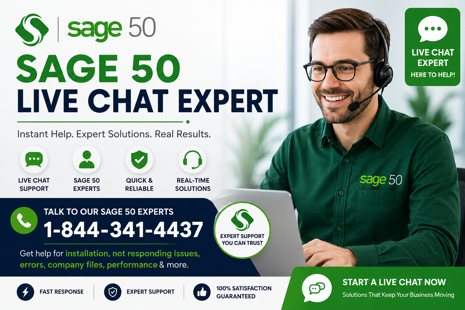 Sage 50 Payroll Live Chat Expert