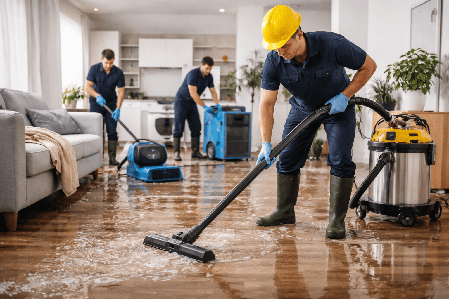 emergency water damage restoration